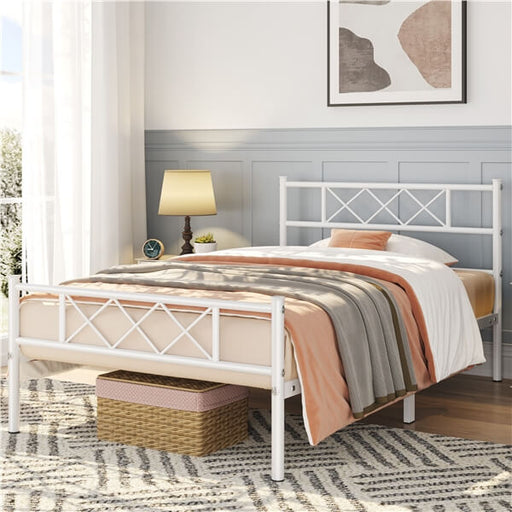 twin xl metal bed frame
