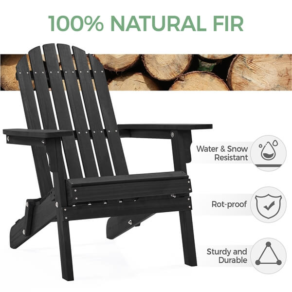 adirondack chairs with retractable ottoman