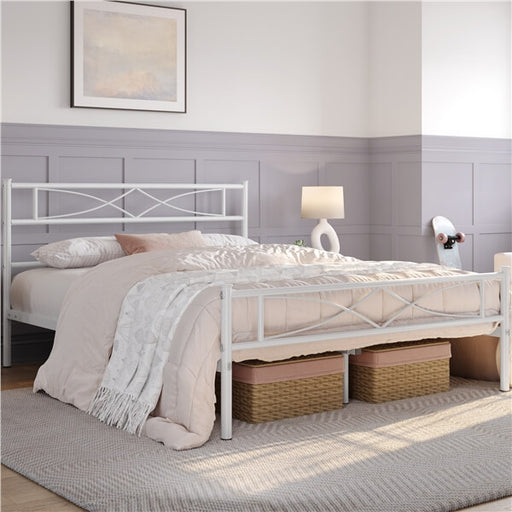 bed frame king size with headboard