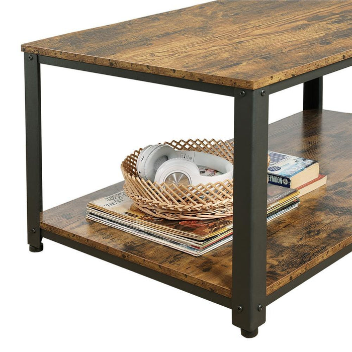 Yaheetech 40 Inch Industrial Coffee Table