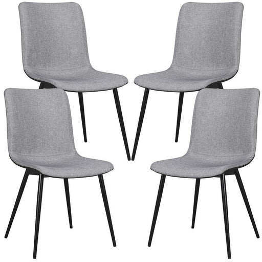 Yaheetech 4PCS Fabric Dining Room Chairs