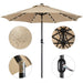 offset yard umbrella