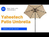 10 ft cantilever umbrella with weighted base