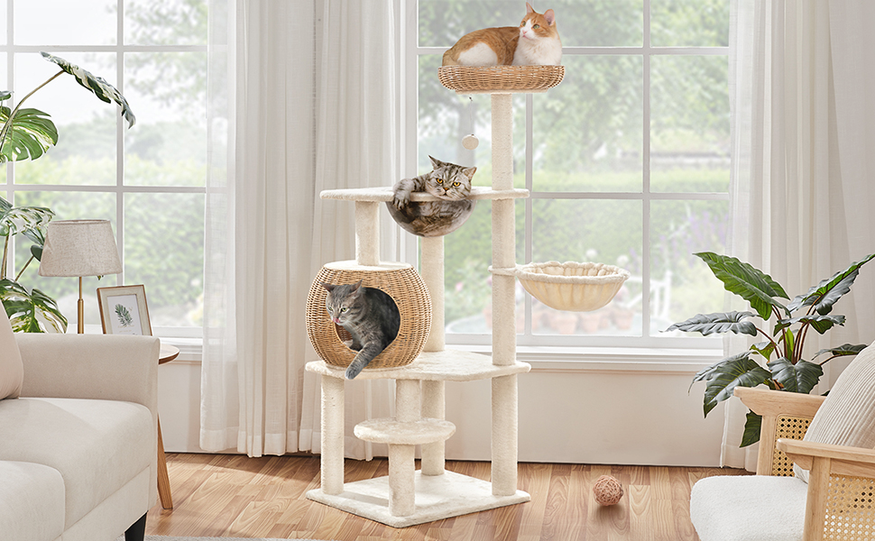 Say Goodbye to Scratched Furniture – Cat Trees Are the Solution!