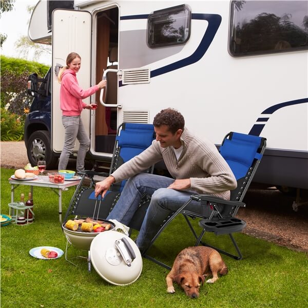 Yaheetech Padded Zero Gravity Recliner