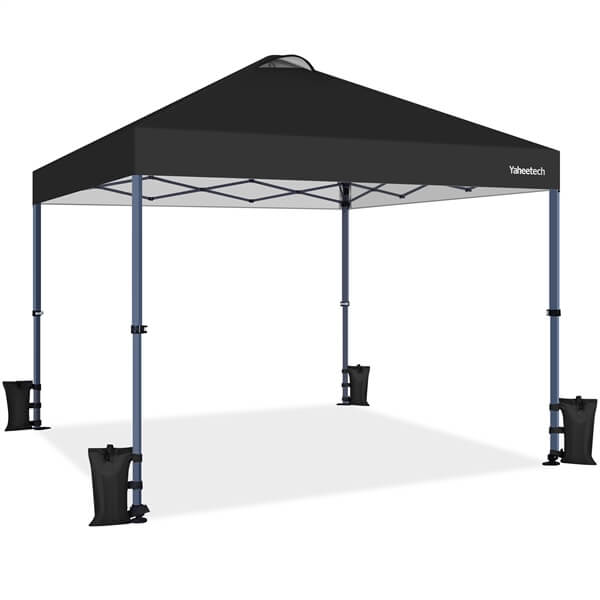 Yaheetech 10x10 Pop-up Canopy Tent with One Push Button