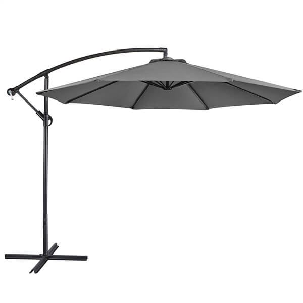 10 ft cantilever umbrella with base