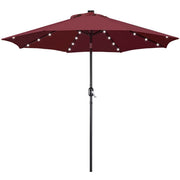 10 ft round offset umbrella