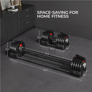 adjustable dumbbell set