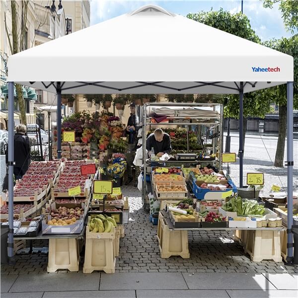 Yaheetech 10x10 Pop-up Canopy Tent with One Push Button