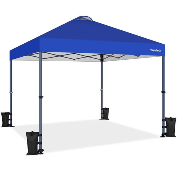 Yaheetech 10x10 Pop-up Canopy Tent with One Push Button