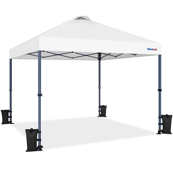 Yaheetech 10x10 Pop-up Canopy Tent with One Push Button