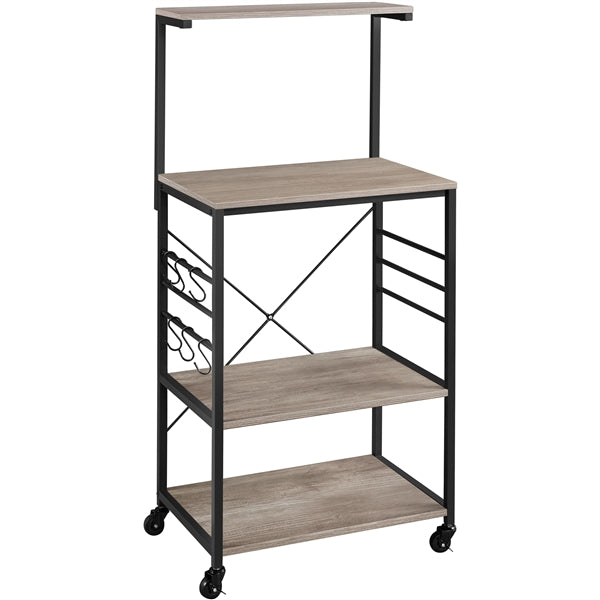 Yaheetech Kitchen Bakers Rack on Wheels