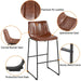 bar stools with backs 30 inch