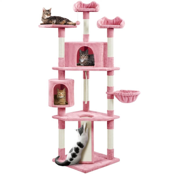 Yaheetech Cat Tree with Scratching Post 79 Inch