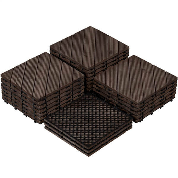 6x6 wood floor tiles