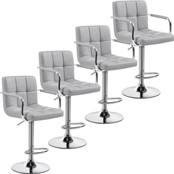 Yaheetech Bar Stools Set of 4