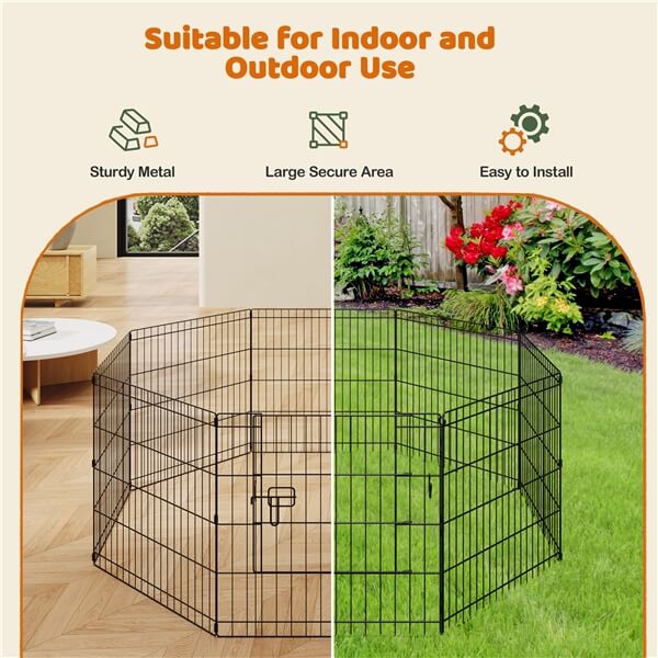 Yaheetech Dog Playpen Panels