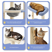 35.5″ Tall Ocean Cat Tree