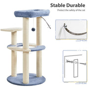 35.5″ Tall Ocean Cat Tree