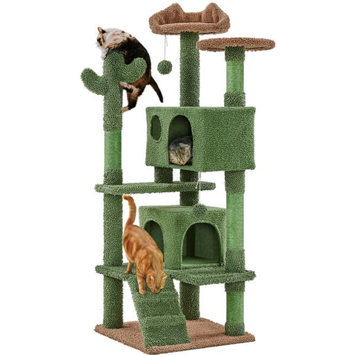  54.5″ H Cactus Cat Tree