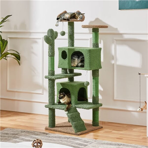  54.5″ H Cactus Cat Tree