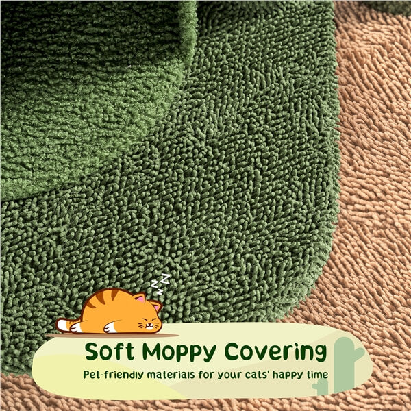 53''H Cat Cactus Tree