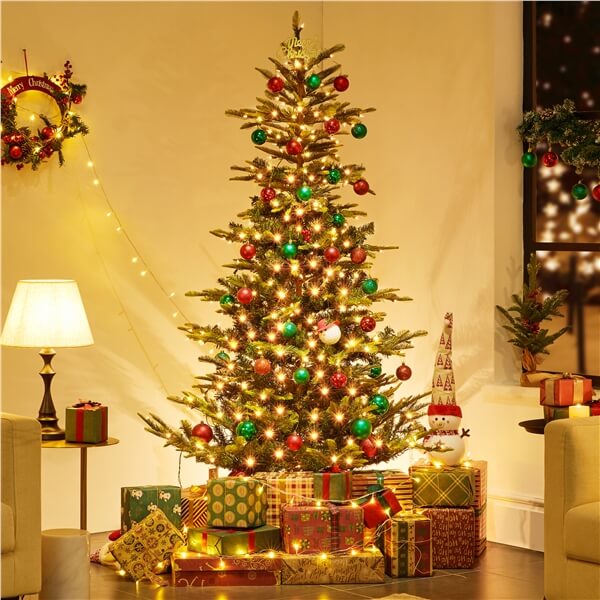 Pre-Lit Artificial Christmas Tree