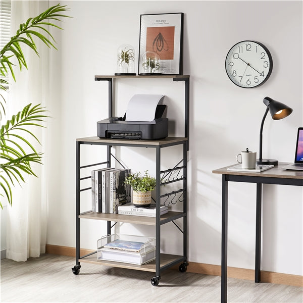 Yaheetech Kitchen Bakers Rack on Wheels