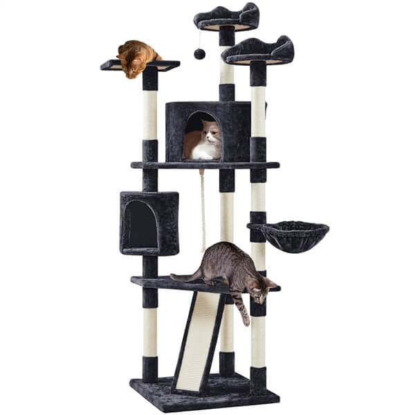 Yaheetech Cat Tree with Scratching Post 79 Inch