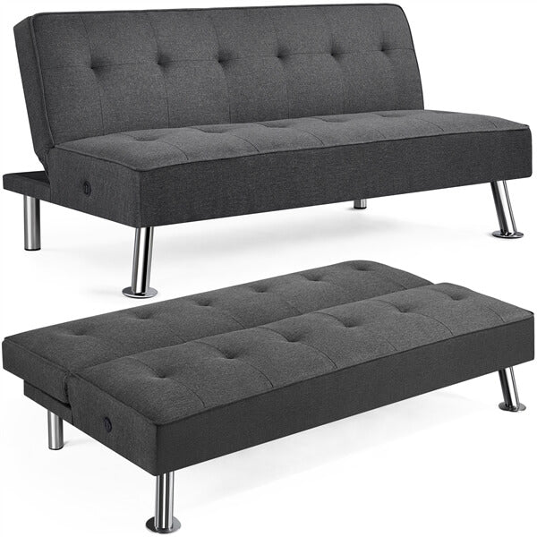 Convertible Futon w/ USB Ports