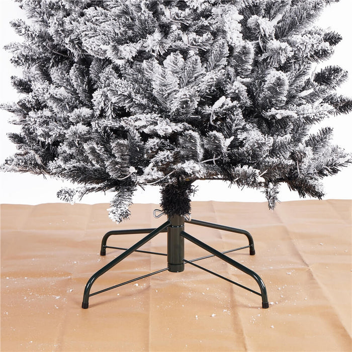 Pre-lit Flocked Artificial Christmas Tree