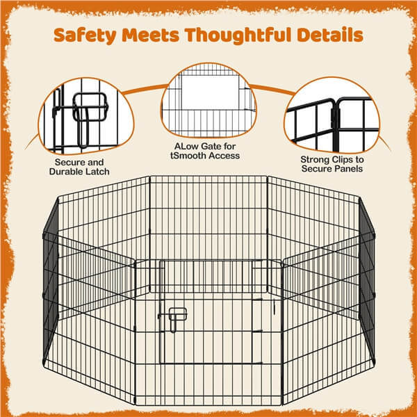 Yaheetech Dog Playpen Panels