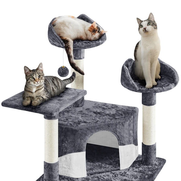 Yaheetech Cat Tree with Scratching Post 79 Inch