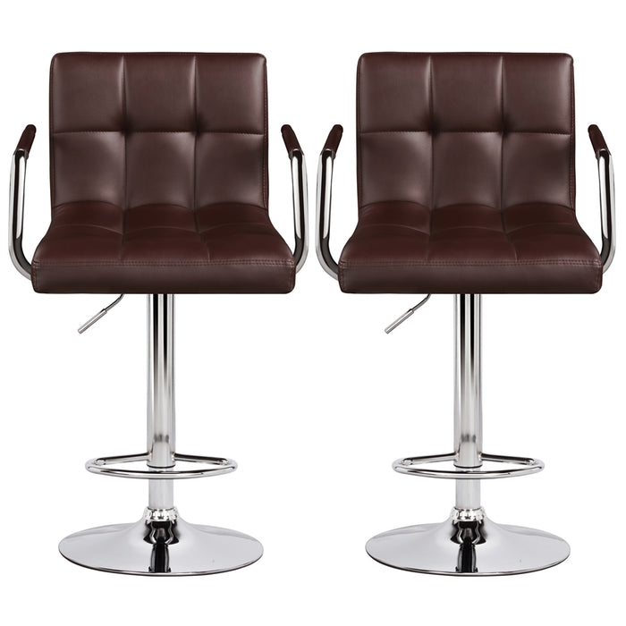 Yaheetech Bar Stools Adjustable Counter Stools