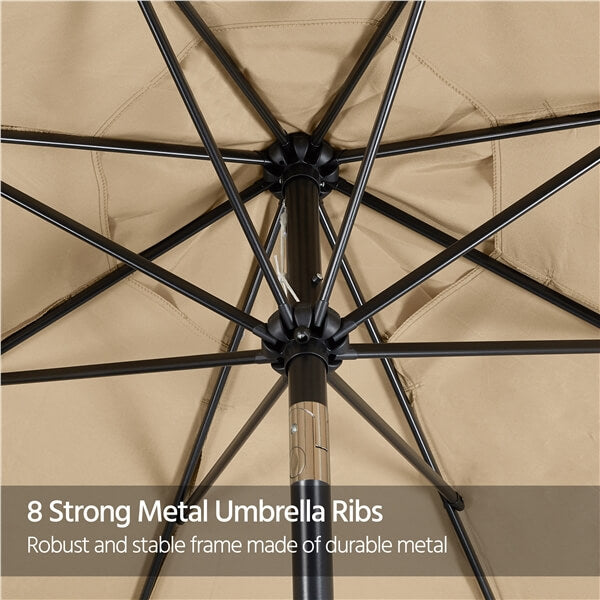 Yaheetech 9ft Patio Umbrella