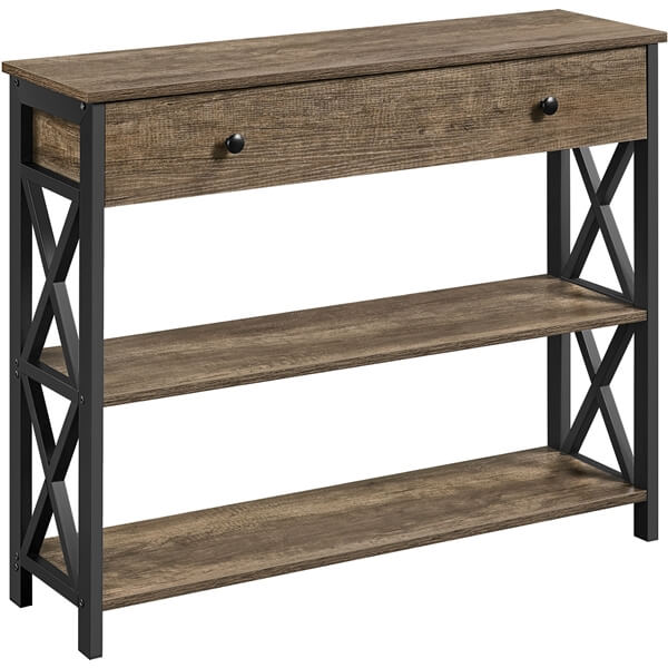 Yaheetech Console Table with Drawer