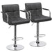 Hydraulic Kitchen Counter Height Bar Chairs with Armrest and Back for Bar