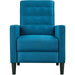 Adjustable Back & Footrest Tufted Upholstered Sofa