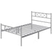 queen metal bedframe