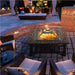 Fire Pit with Spark Screen