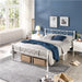 Mattress Foundation with Headboard and Footboard