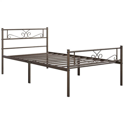 steel bed frame