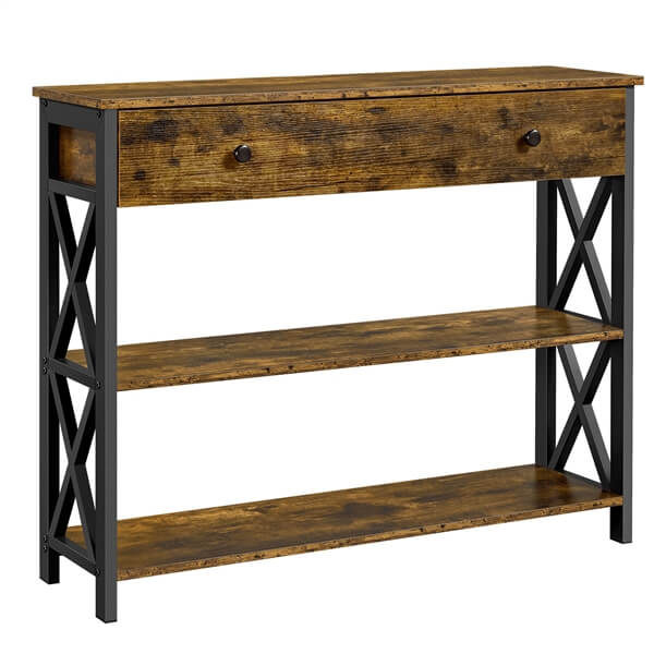 Yaheetech Console Table with Drawer