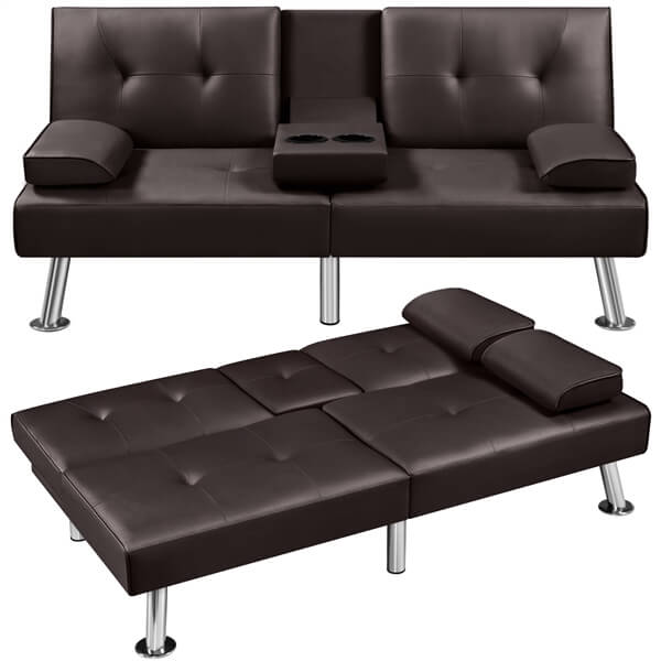 Yaheetech Convertible Sofa Bed