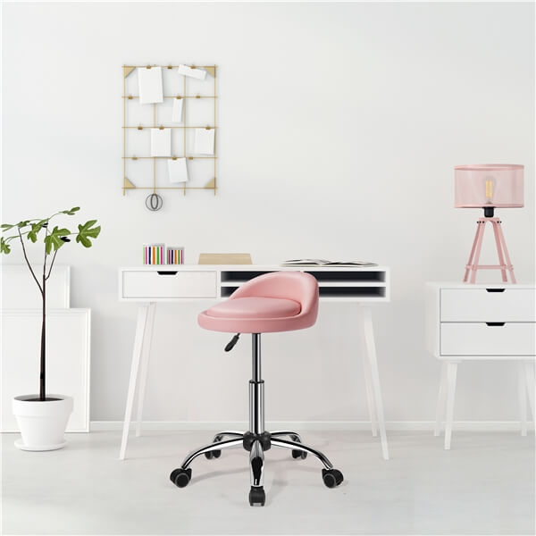 Rolling Salon Stool