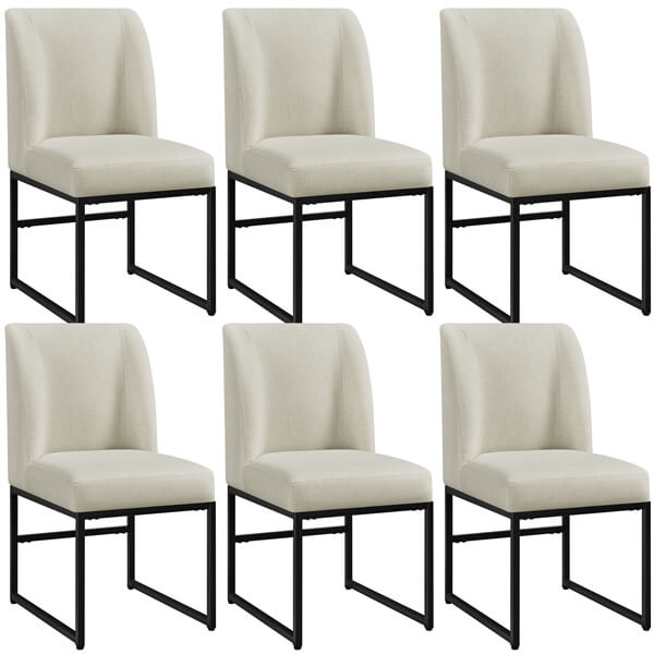 Yaheetech Modern Dining Room Chairs Stylish Kitchen Chairs