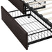 Yaheetech Bed Frame with Drawer Storage, full