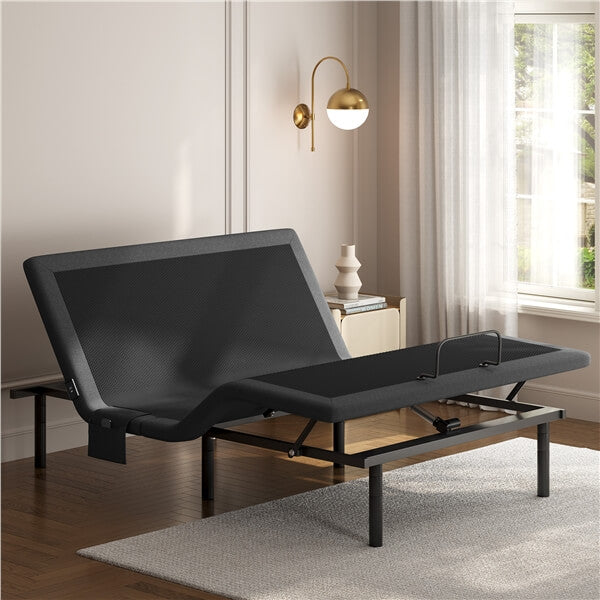 Yaheetech Adjustable Bed Frame with Wireless Remote Control