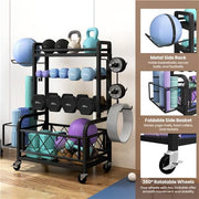 storage rack for dumbbells